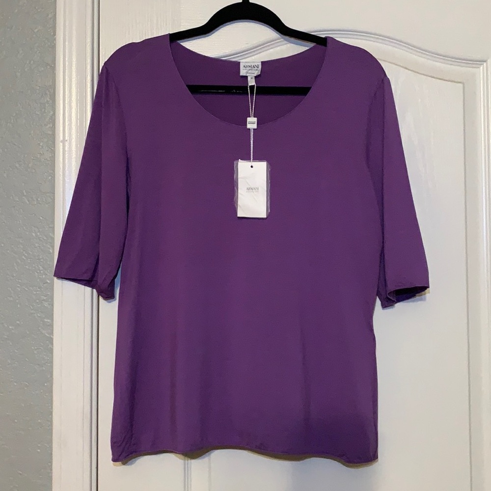 Purple Armani Shirt
